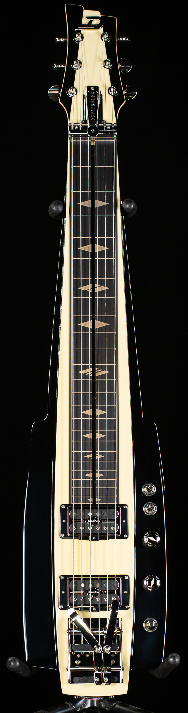 Duesenberg Fairytale Lap Steel Split King Ivory &amp; Black (110)