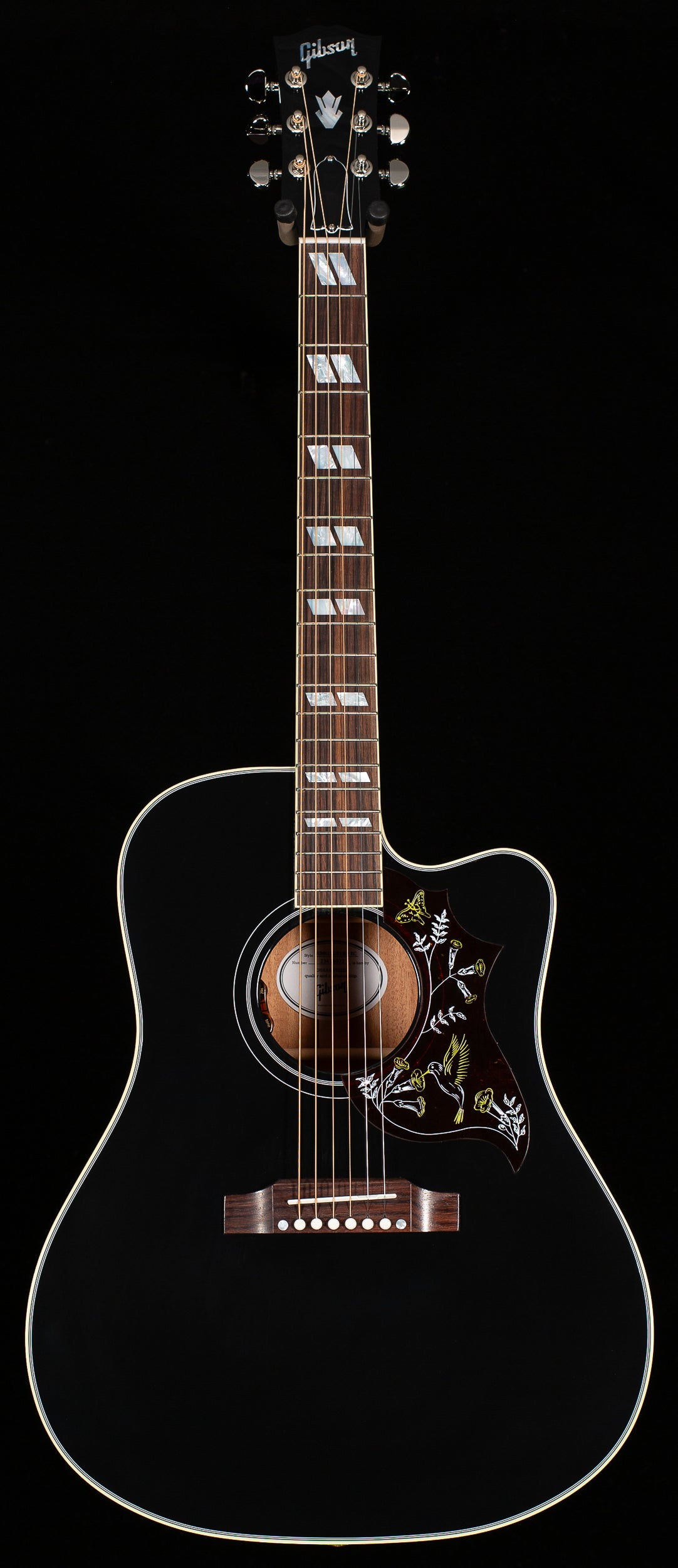 Gibson Hummingbird Standard EC Ebony (072) - Willcutt Guitars