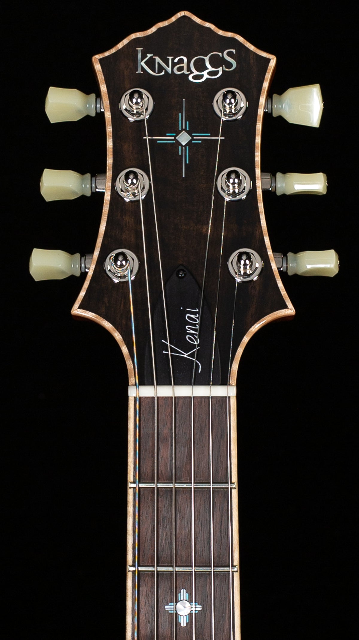 Knaggs Influence Kenai Hollowbody Newport Sun BeachBurst w/T1 Maple Top (351)