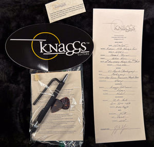 Knaggs Influence Kenai Hollowbody Newport Sun BeachBurst w/T1 Maple Top (351)