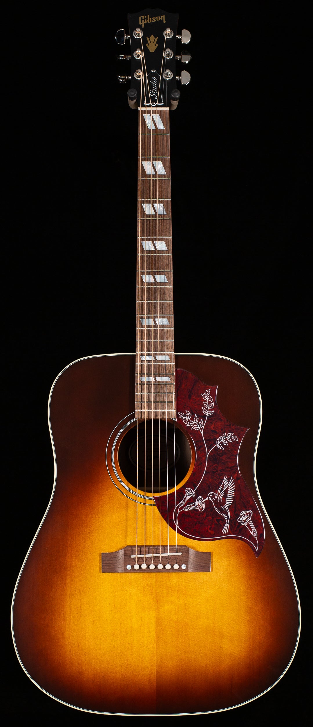 Gibson Hummingbird Studio Walnut Satin Walnut Burst (124) - Willcutt Guitars