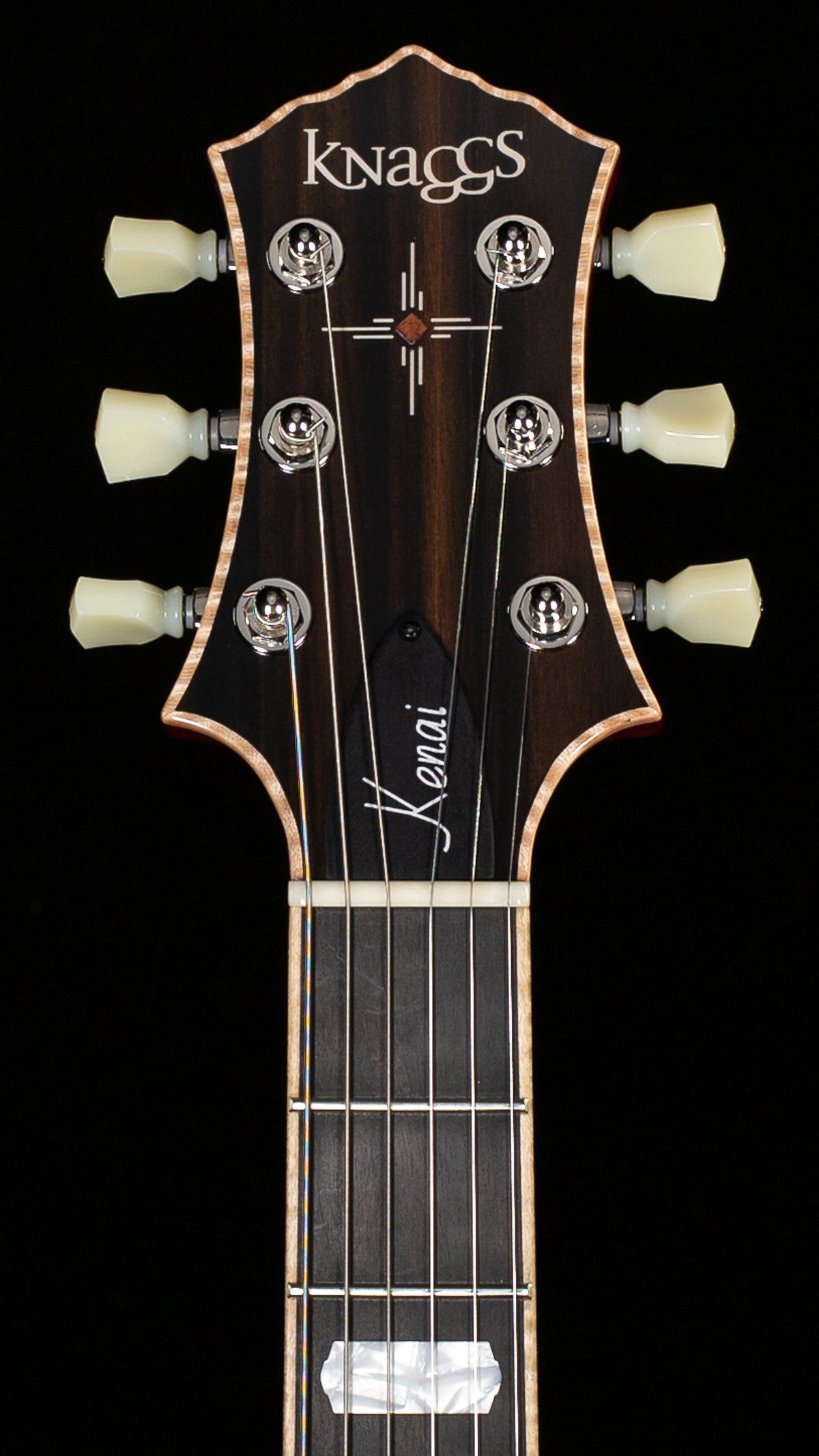 Knaggs Influence Kenai P2 Lollar P90 VintageBurst w/T1 Top (385)