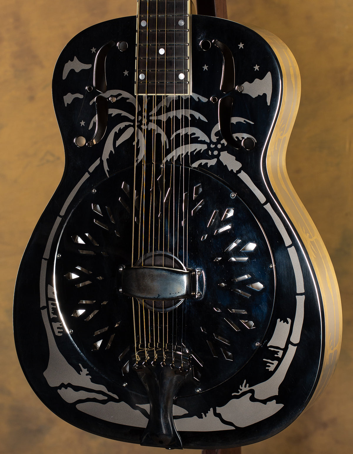 National Resophonic Style O 14 Fret Single Cone Chrome