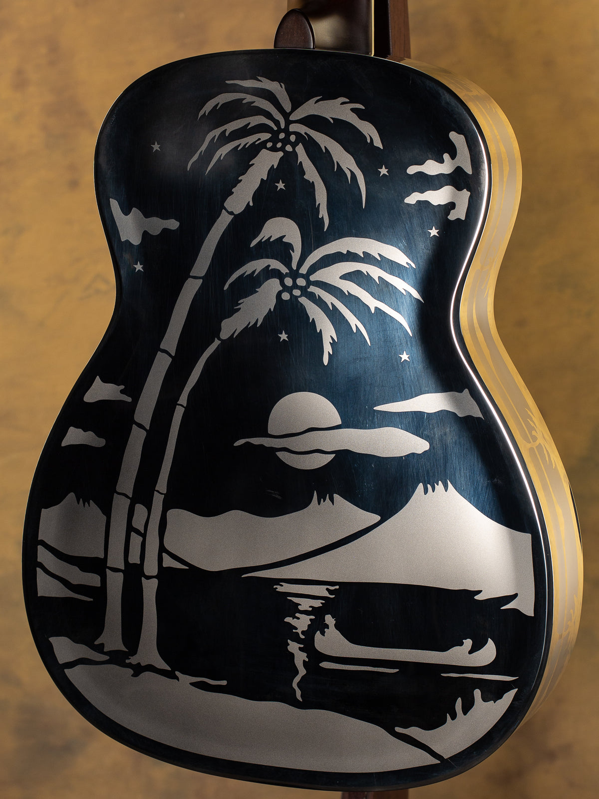 National Resophonic Style O 14 Fret Single Cone Chrome