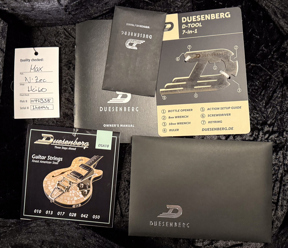 Duesenberg StarPlayer TV Custom Black (044)