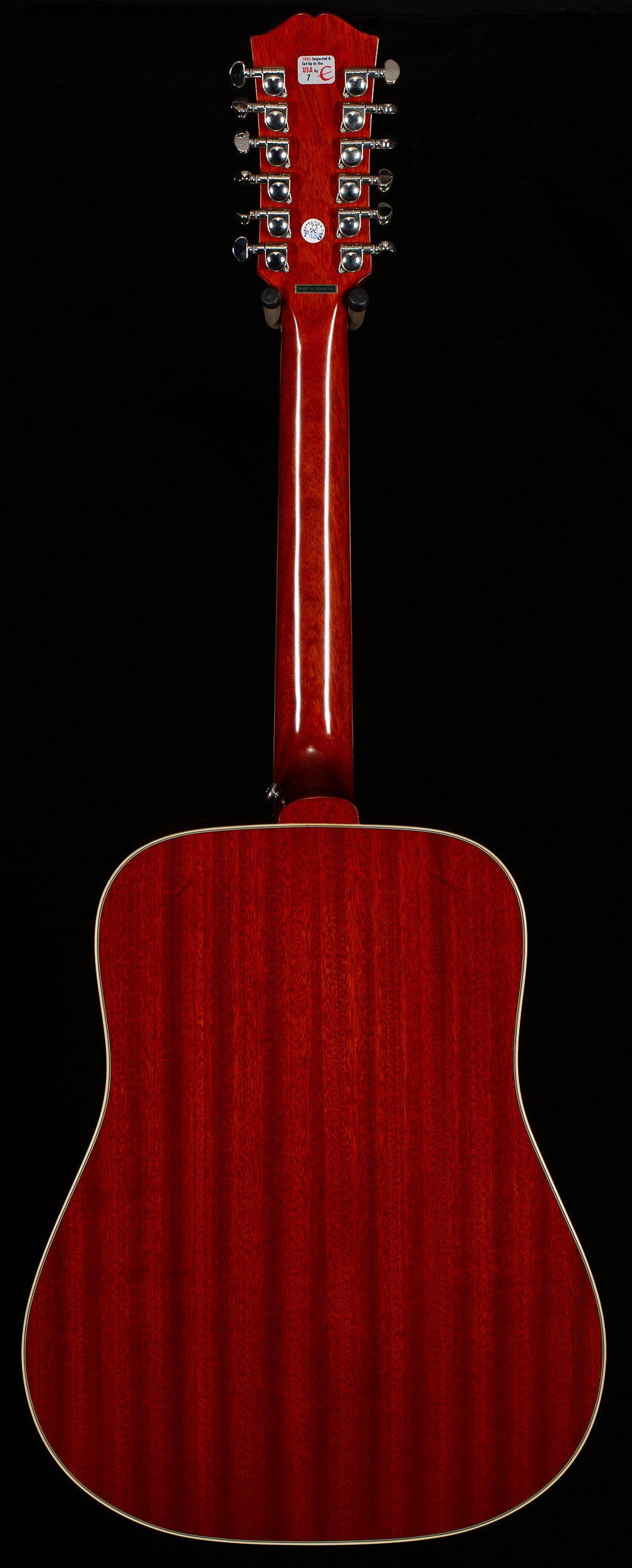 Epiphone Hummingbird 12-String Aged Cherry Sunburst Gloss (293)