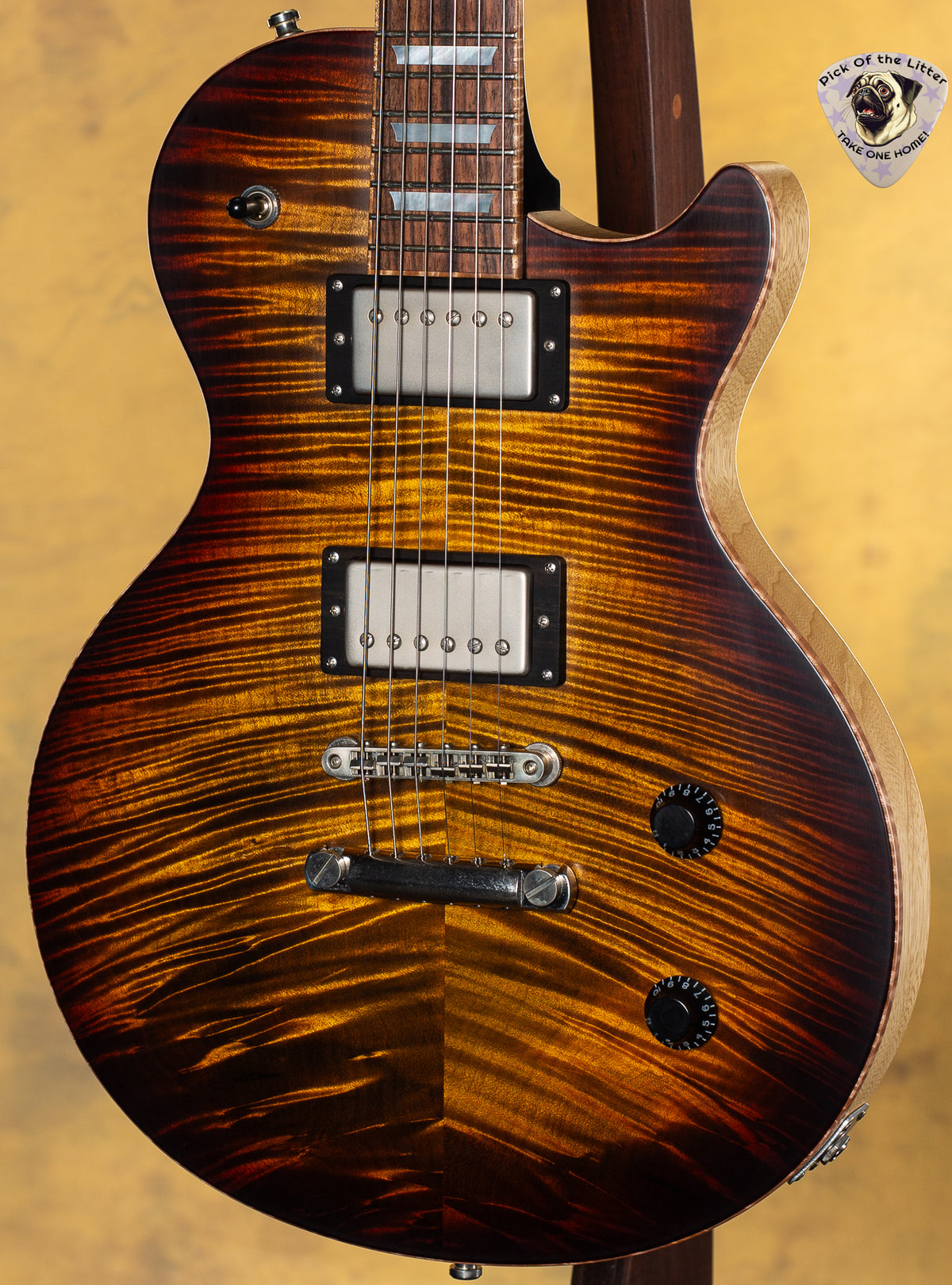 Nik Huber Krautster II Custom Tigereye Burst Semigloss