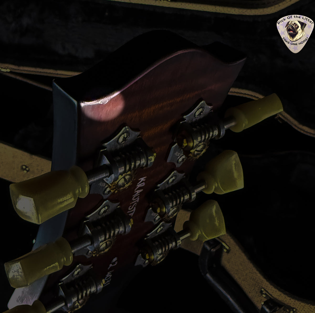 Nik Huber Krautster II Custom Tigereye Burst Semigloss