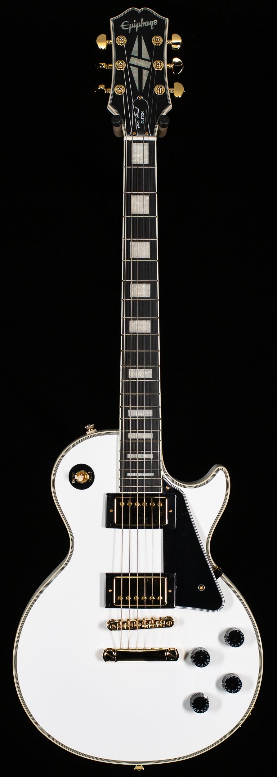Epiphone Les Paul Custom Alpine White (467) - Willcutt Guitars