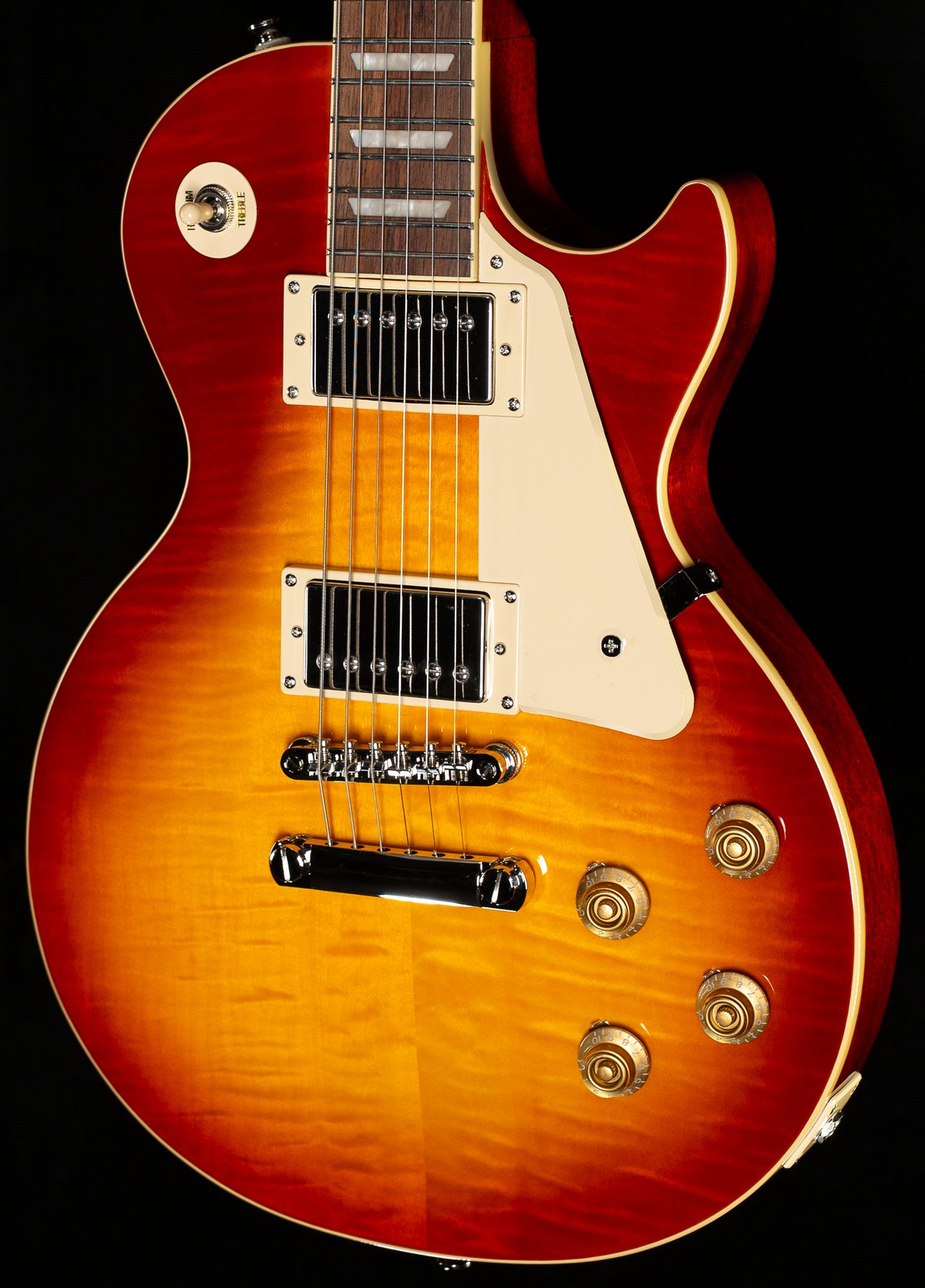 Epiphone Les Paul Standard 50s Figured Washed Cherry Sunburst (091)
