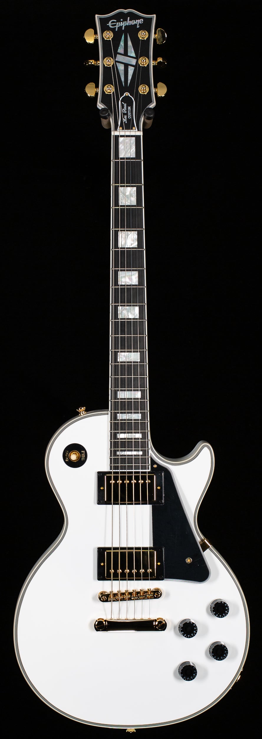 Epiphone Les Paul Custom Alpine White (496) - Willcutt Guitars