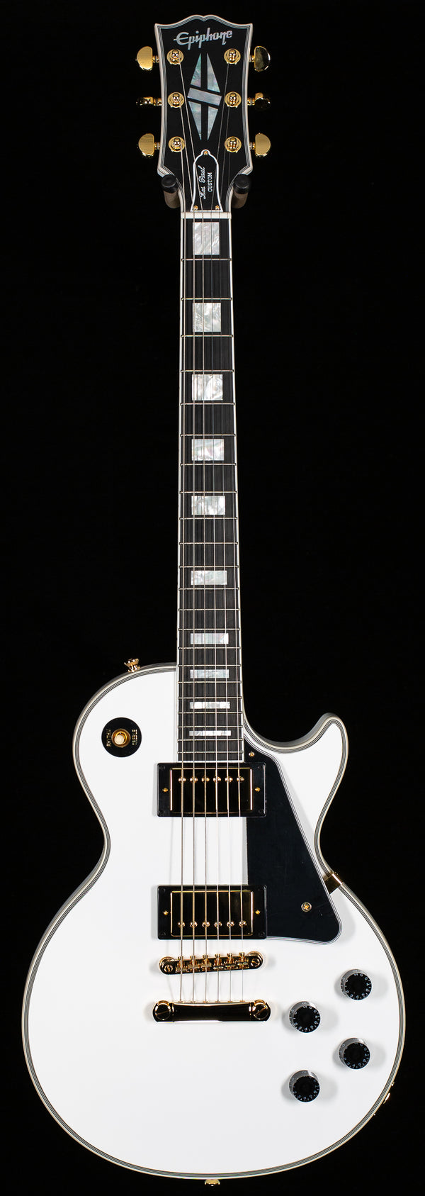 Epiphone Les Paul Custom Alpine White (496) - Willcutt Guitars