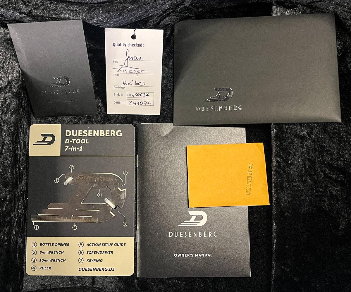 Duesenberg Starplayer TV Vintage Burst (074)