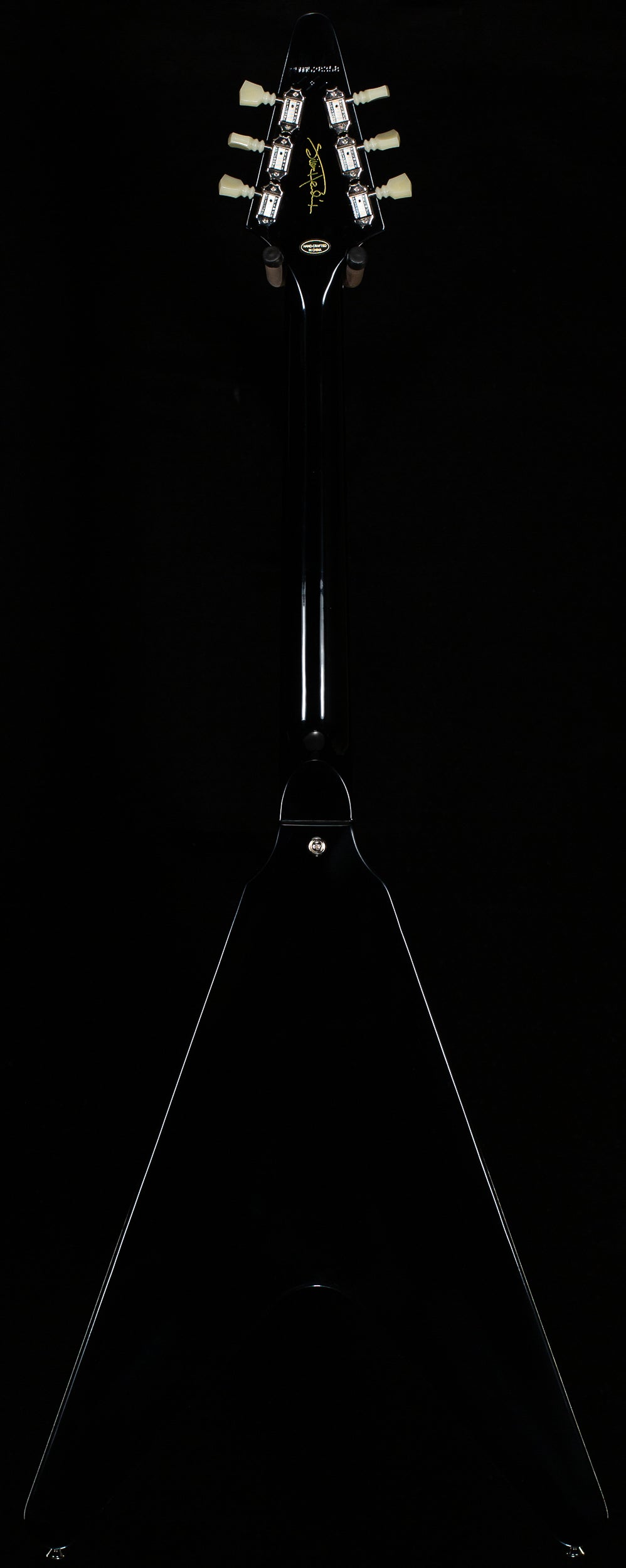 Epiphone Jimi Hendrix &quot;Love Drops&quot; Flying V Ebony (358)