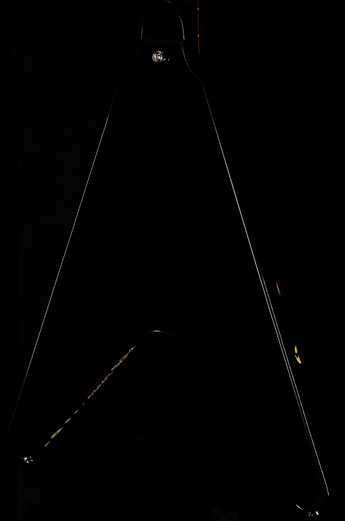 Epiphone Jimi Hendrix &quot;Love Drops&quot; Flying V Ebony (358)