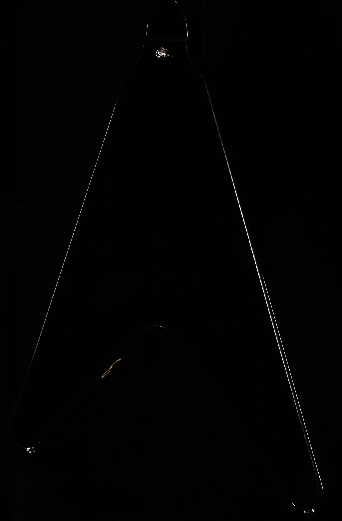 Epiphone Jimi Hendrix &quot;Love Drops&quot; Flying V Ebony Lefty (582)