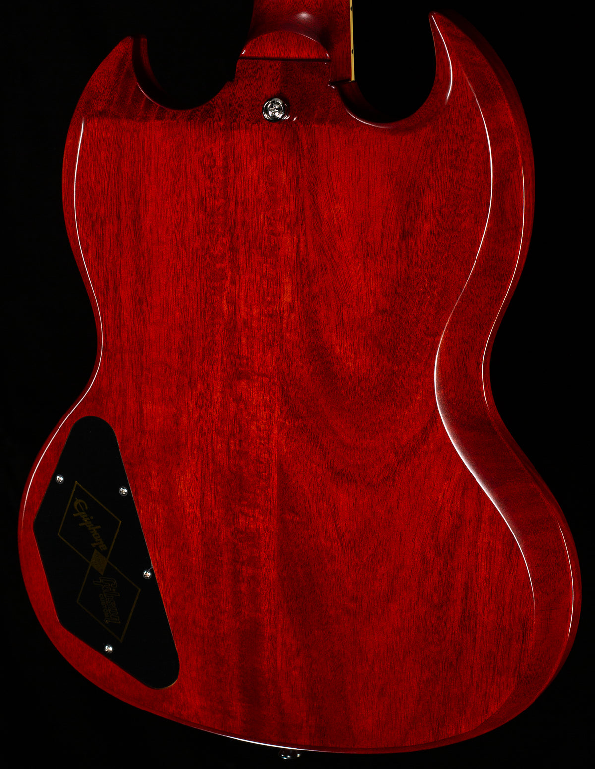 Epiphone 1964 SG Standard with Maestro Cherry Red Vibrola Reissue (735)