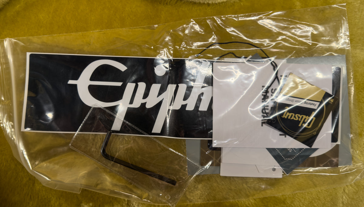 Epiphone 1964 SG Standard with Maestro Cherry Red Vibrola Reissue (735)