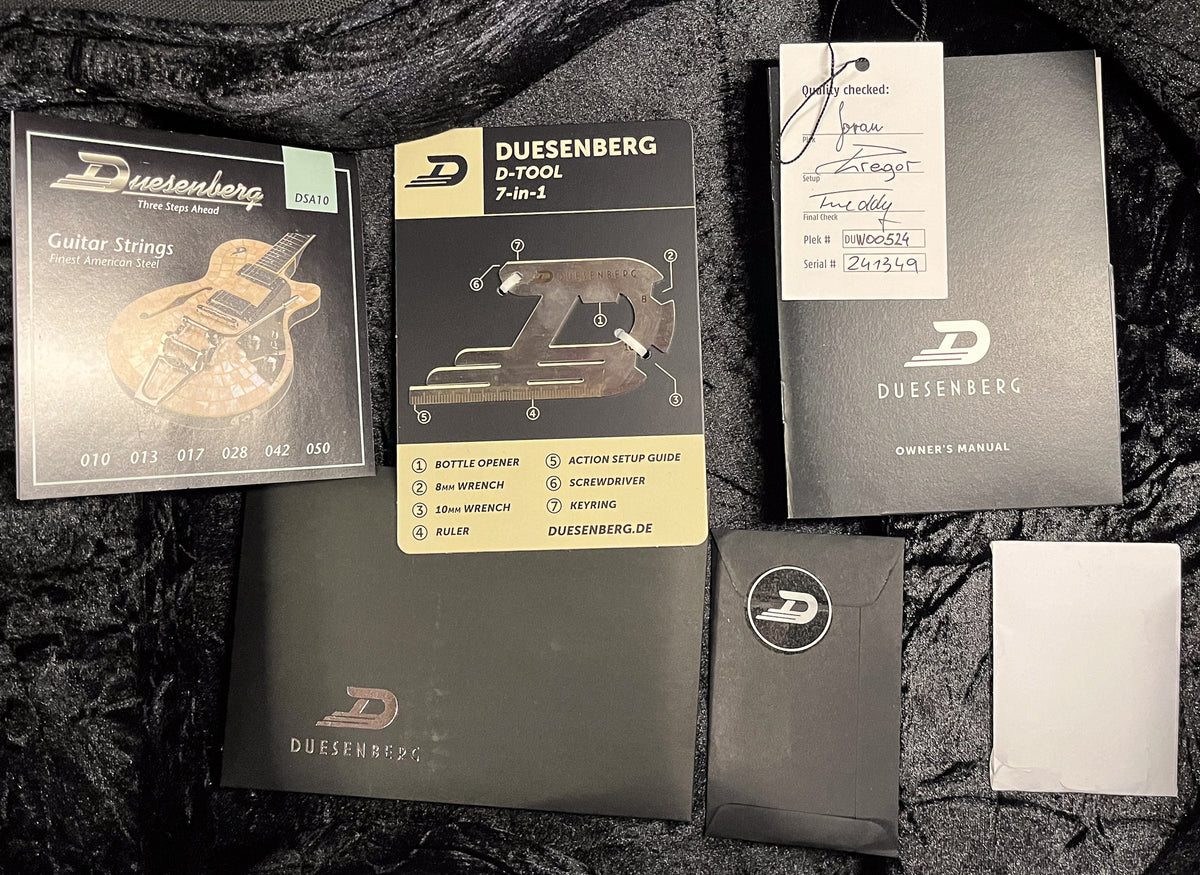 Duesenberg Starplayer TV Blue Sparkle (349)