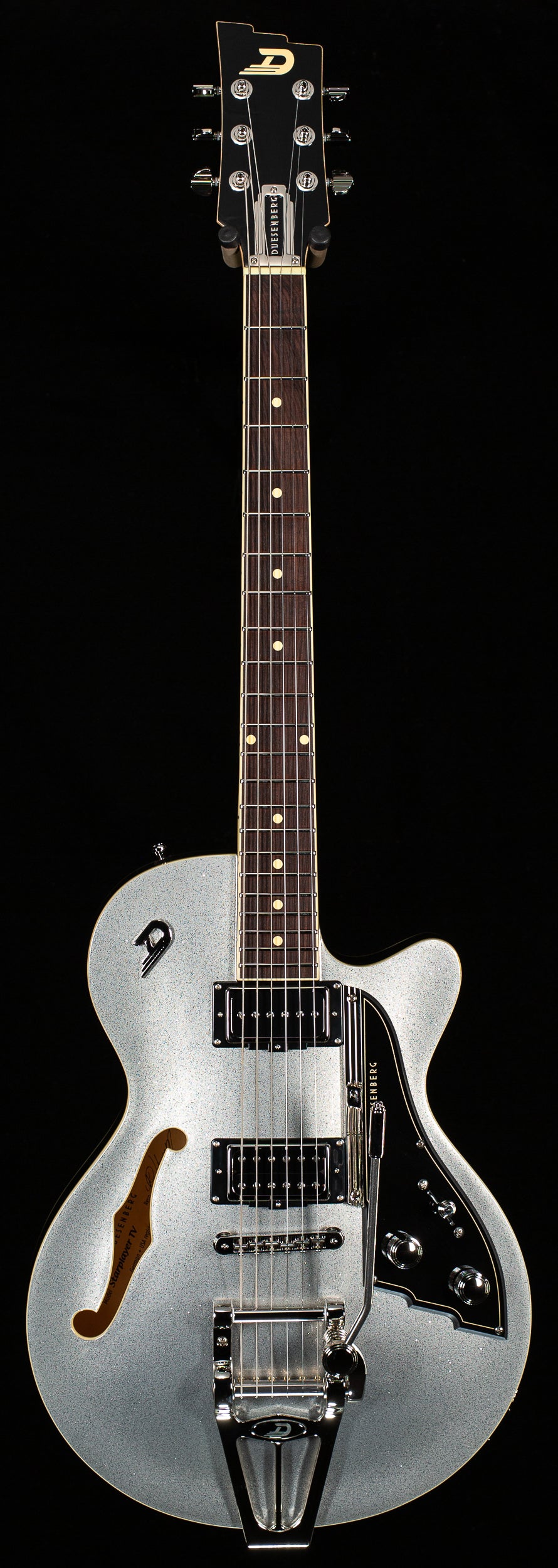 Duesenberg Starplayer TV Silver Sparkle (443) - Willcutt Guitars