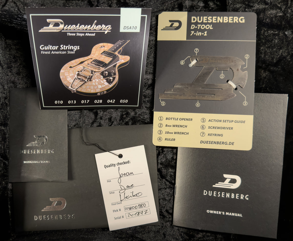 Duesenberg Fantom Series S Tobacco Burst (877)