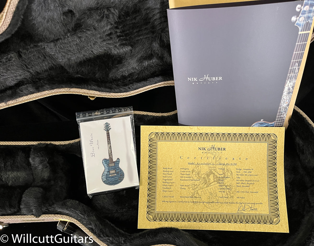 Nik Huber Krautster II Worn Petrol Blue (198)