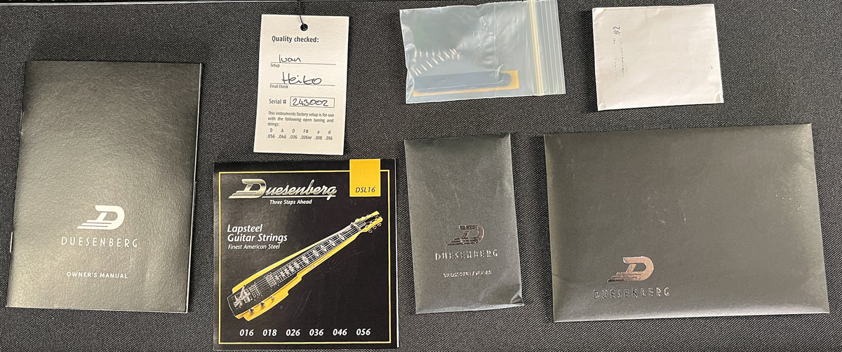 Duesenberg Fairytale Lap Steel Harbor Green (002)