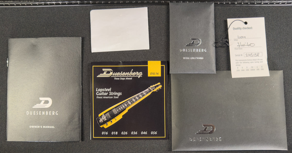 Duesenberg Fairytale Lap Steel Catalina Harbor Green (138)