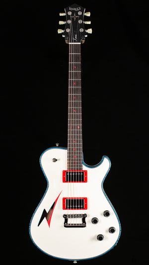 Knaggs Influence Kenai Hollowbody Genie Creme w/Blue Maple Binding (460)