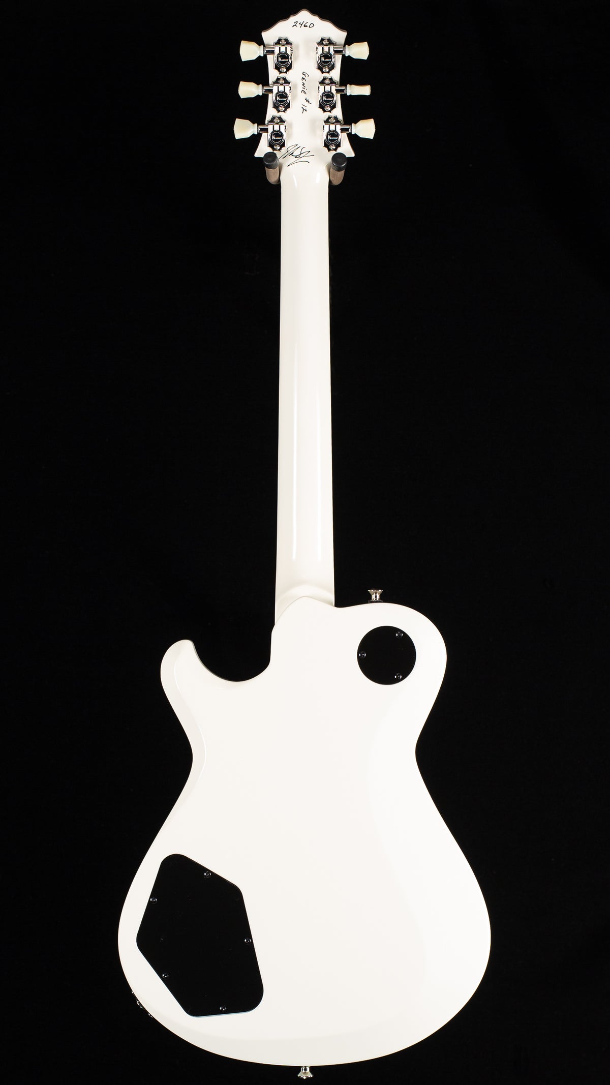 Knaggs Influence Kenai Hollowbody Genie Creme w/Blue Maple Binding (460)