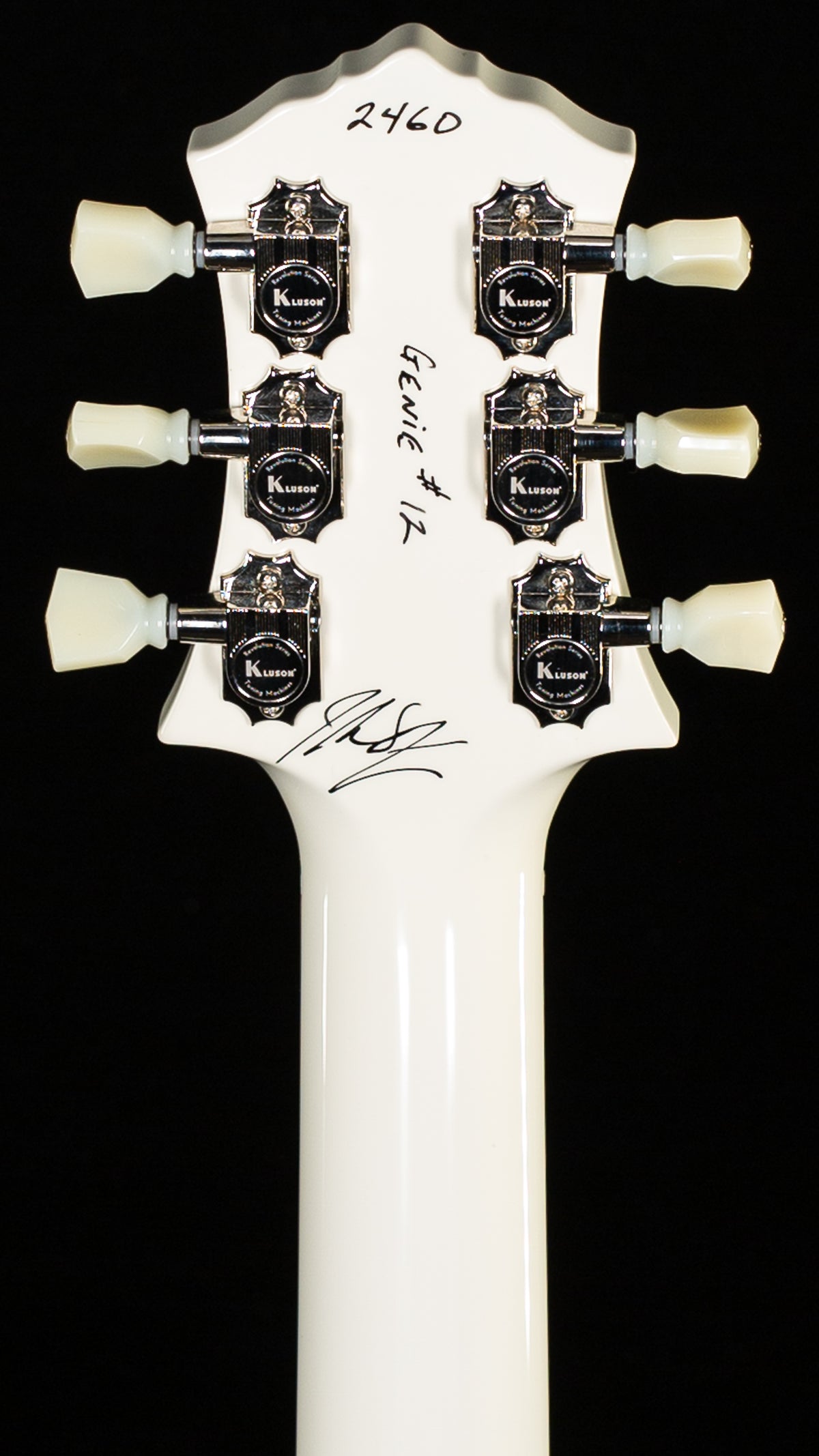 Knaggs Influence Kenai Hollowbody Genie Creme w/Blue Maple Binding (460)