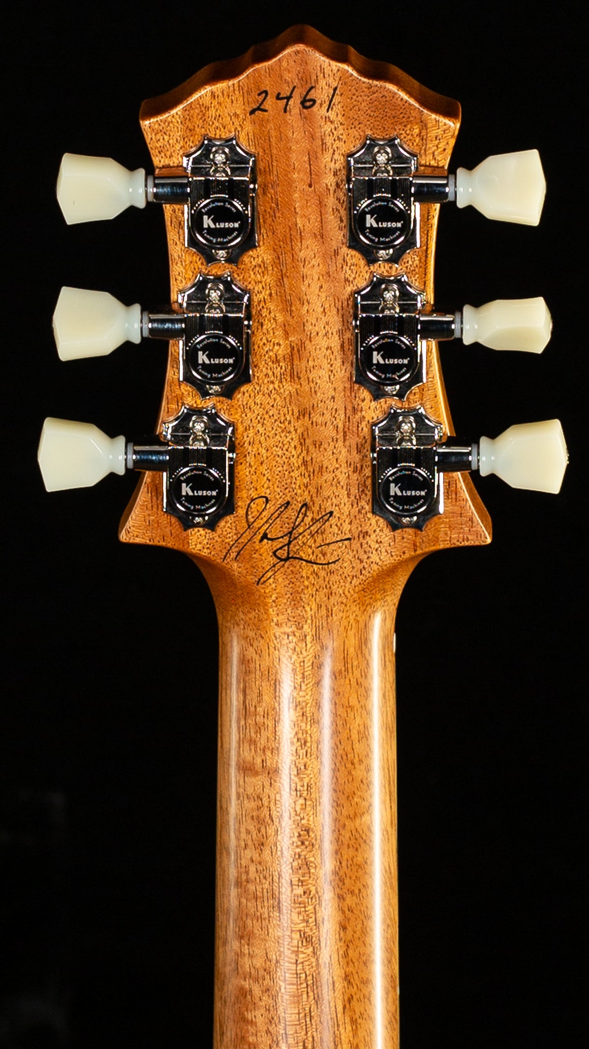 Knaggs Influence Kenai Natural Spalted Maple Pale Moon Ebony (461)