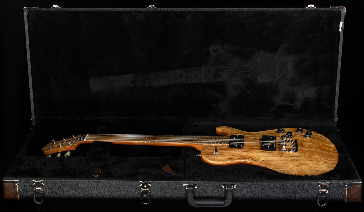 Knaggs Influence Kenai Natural Spalted Maple Pale Moon Ebony (461)