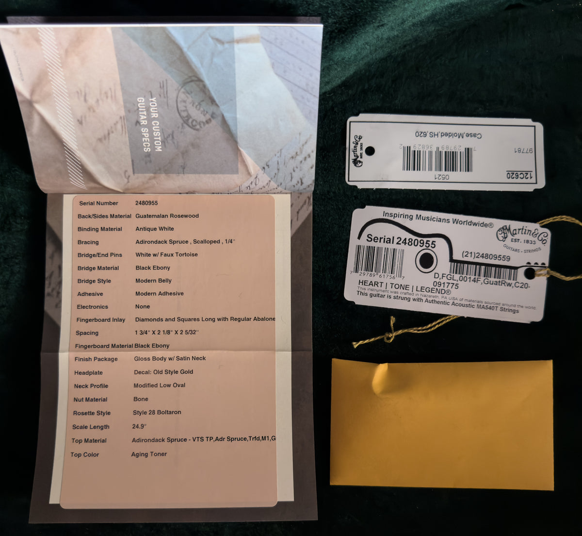 2021 Martin Custom Shop 00 28 Style Guatemalan Rosewood