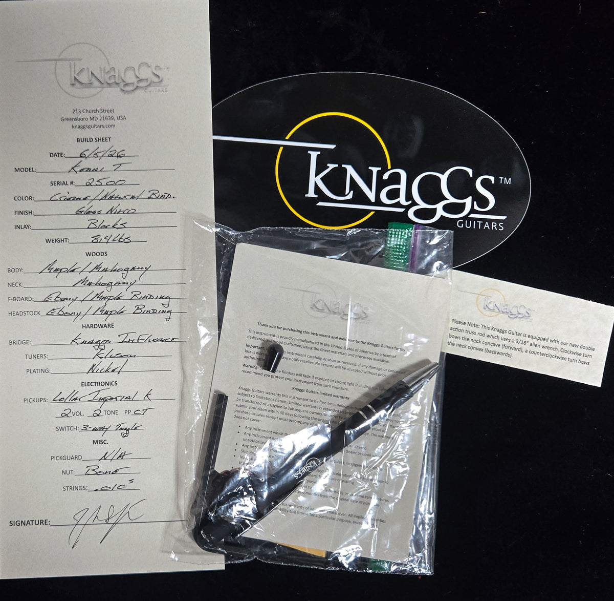 Knaggs Influence Kenai T Creme T2 (500)