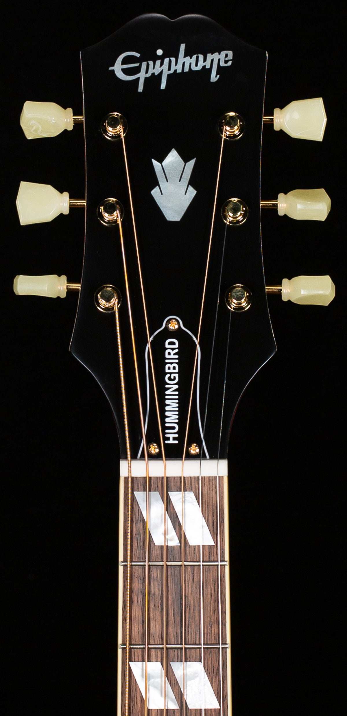 Epiphone Hummingbird All Solid Wood Fishman Sonitone Aged Cherry Sunburst Gloss (677)