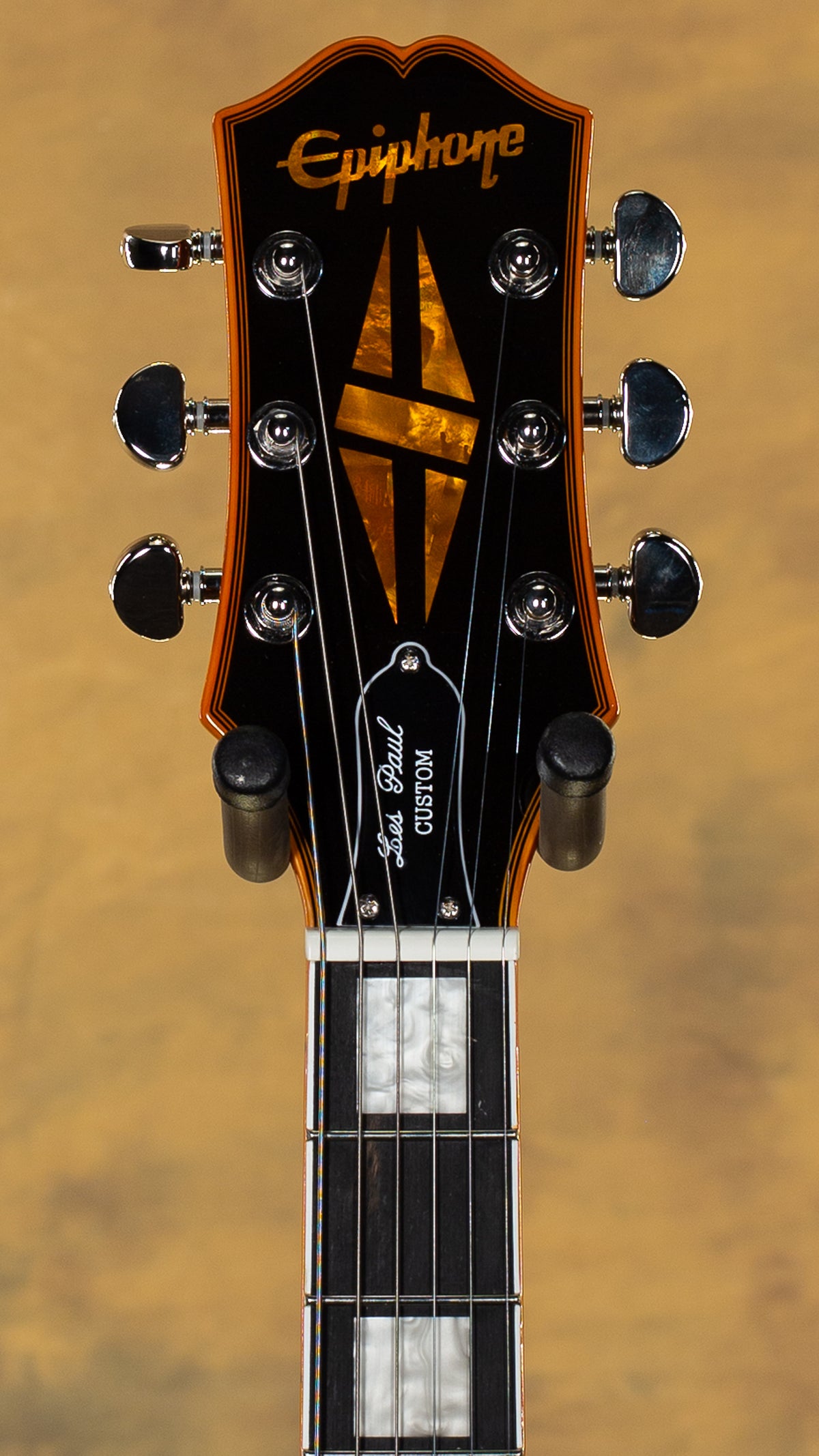 2025 Epiphone Les Paul Custom Widow Orange Burst