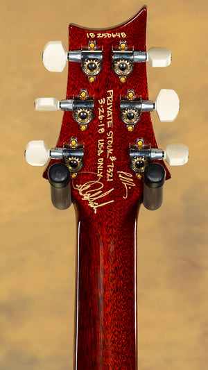 2018 PRS Private Stock 7321 McCarty Singlecut 594 McCarty Burst