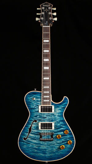 Knaggs Influence Kenai Hollowbody Turquoise T1 Maple Top (509)