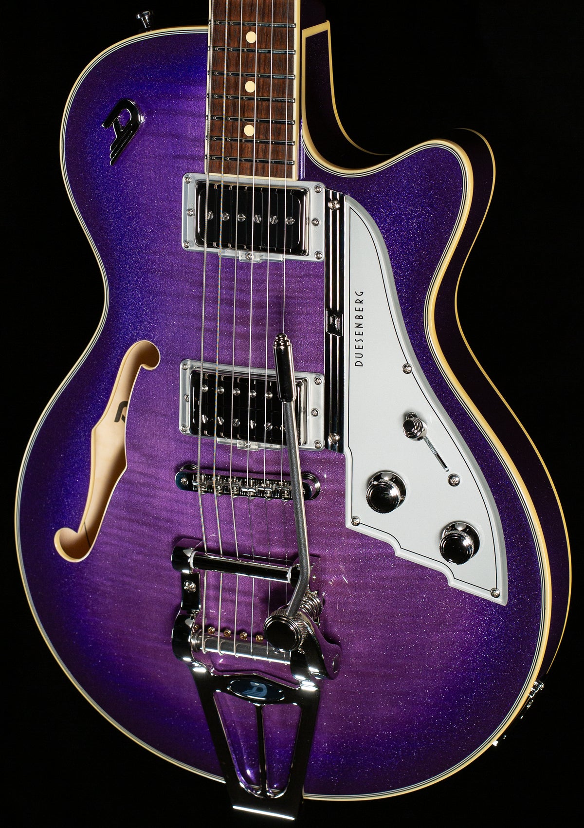 Duesenberg Starplayer TV Galaxy Burst Purple (089)