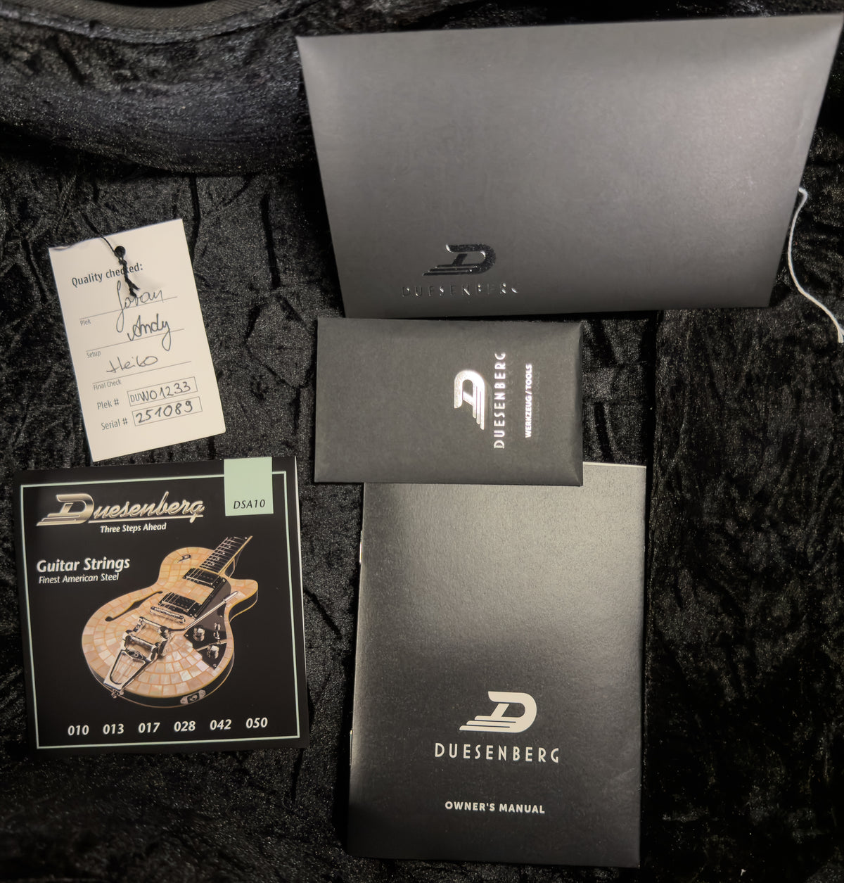 Duesenberg Starplayer TV Galaxy Burst Purple (089)