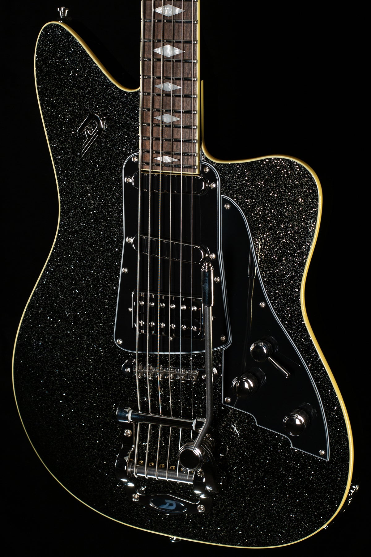Duesenberg Paloma Baritone Black Sparkle (420)