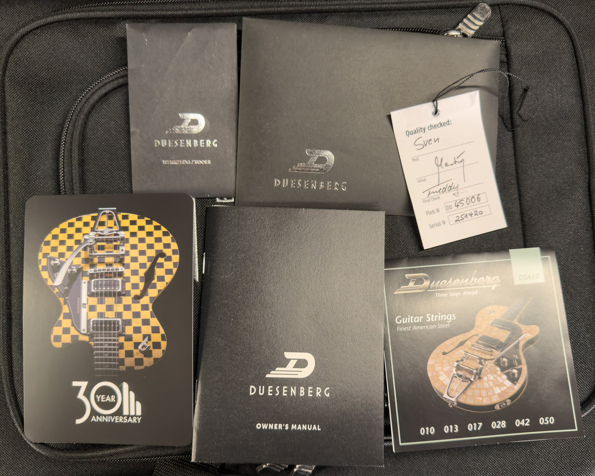 Duesenberg Paloma Baritone Black Sparkle (420)