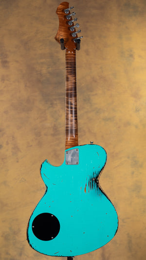 2025 Novo Solus M1 Custom Foam Green over Sunburst P90