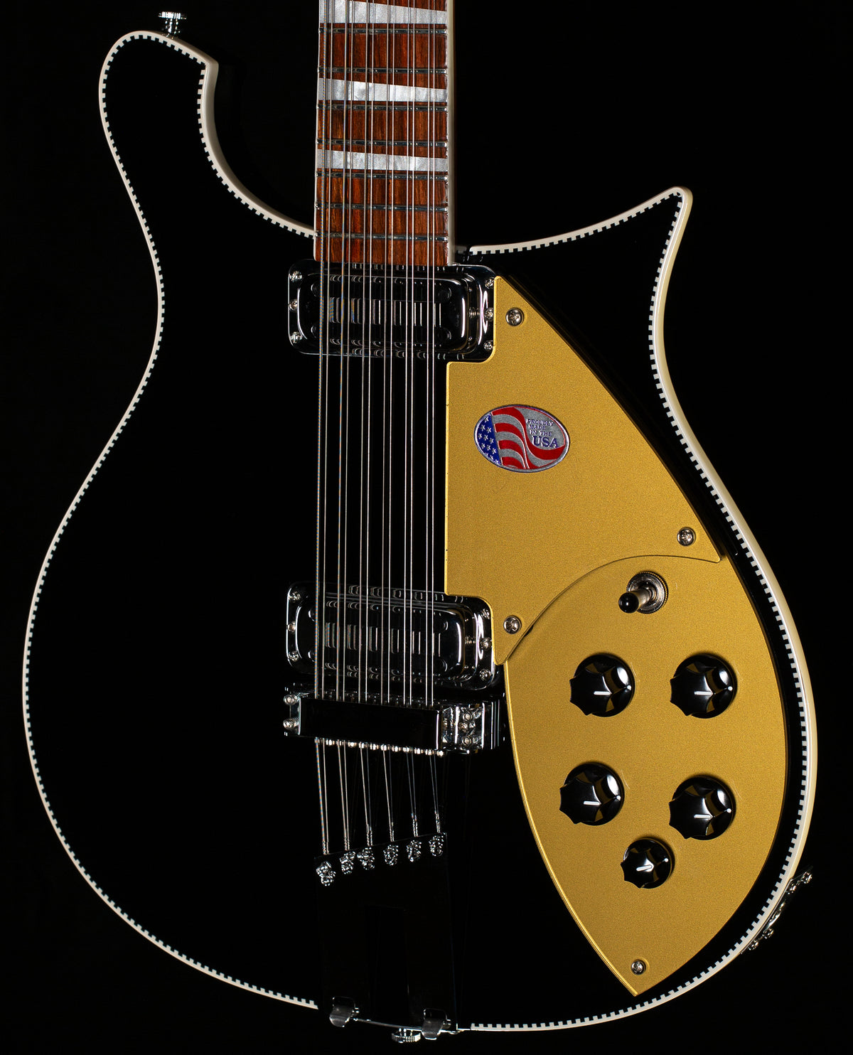 Rickenbacker 660/12 String JetGlo (724)