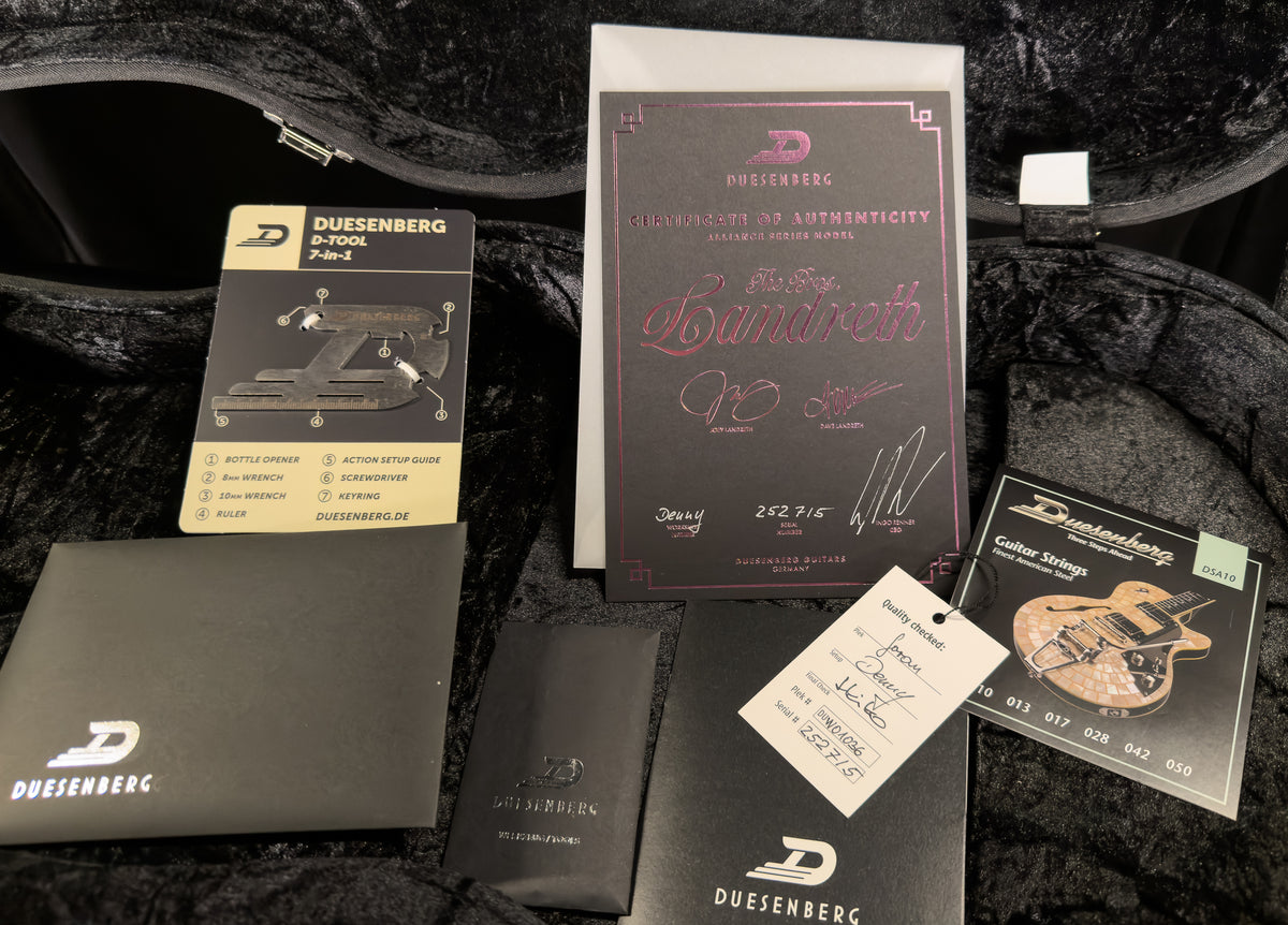 Duesenberg Alliance Series Bros. Landreth Joey&#39;s Guitar Catalina Sunset (715)