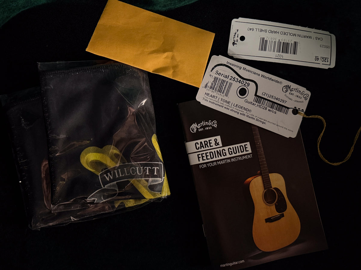 2021 Martin HD-28 Acoustic Guitar