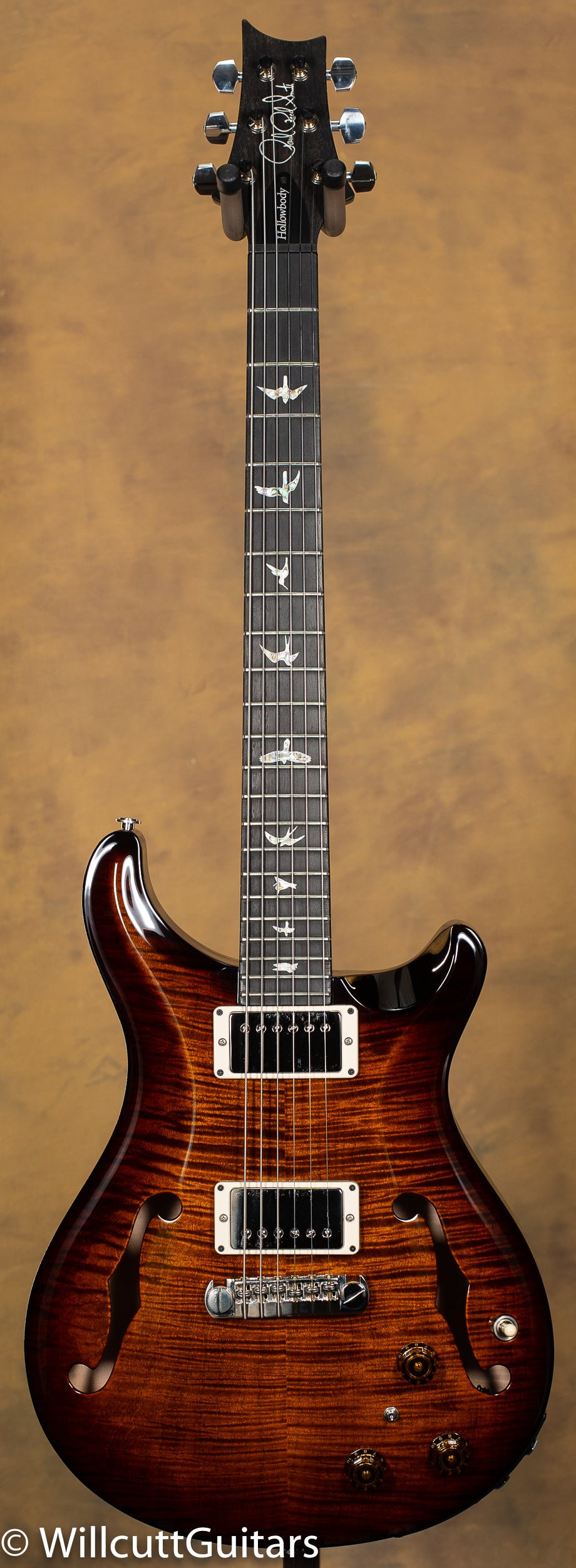 2018 PRS Hollowbody II Black Gold