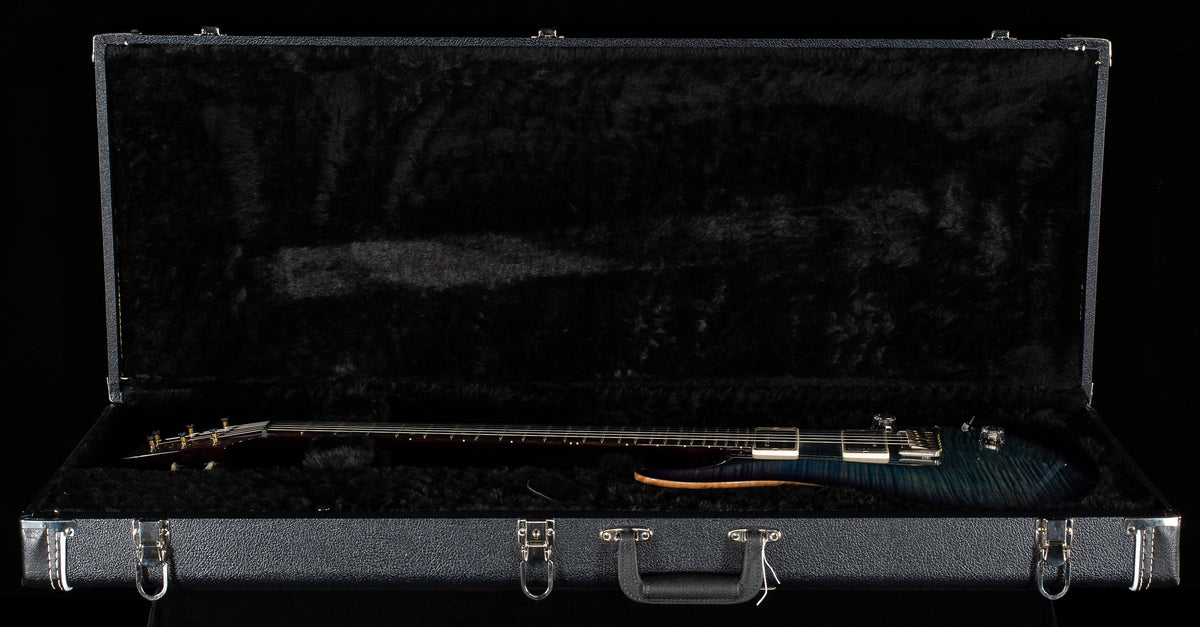 2018 PRS Custom 24 Faded Blue Jean Purple Burst 10 Top