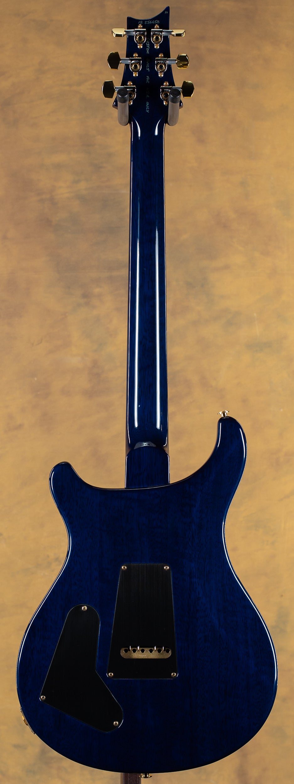 2018 PRS Wood Library Custom 22 Semi-Hollow Quilt Custom Color Whale Blue